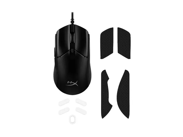 HyperX Pulsefire Haste 2 - Mus optisk 6 knapper kablet svart