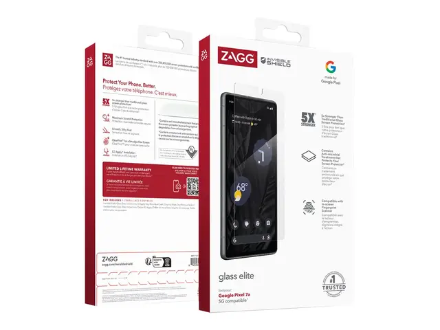 ZAGG InvisibleShield Glass Elite - Skjermbeskyttelse for mobiltele...