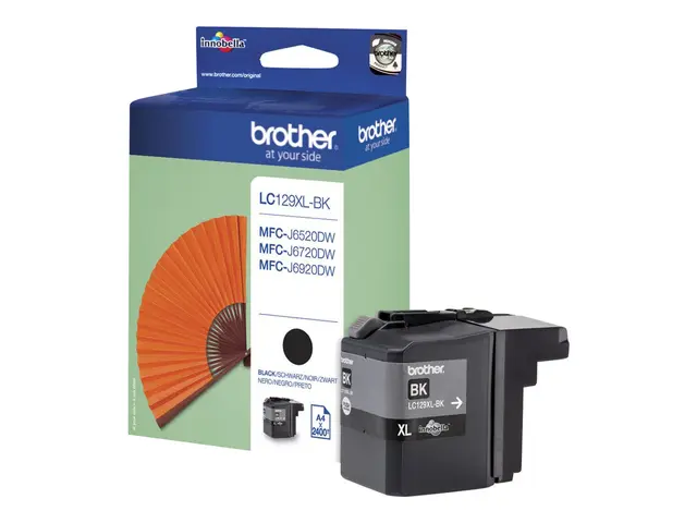 Brother LC129XLBK - Svart - original - blekkpatron - for Brother M...