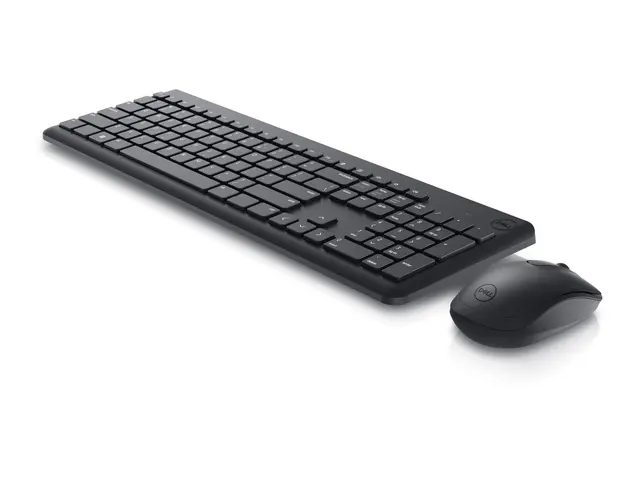 Dell Keyboard and Mouse KM3322W - Tastatur- og mussett trådløs 2.4...