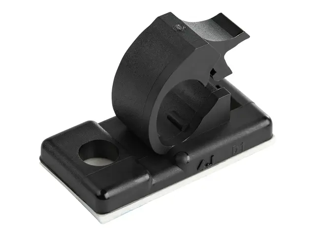 StarTech.com 100 Adhesive Cable Management Clips Black, Network/Et...