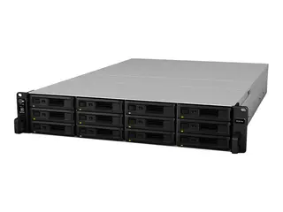 Synology RackStation RS3618XS - NAS-server 12 br&#248;nner - kan monteres i rack - SATA 6Gb/s - RAID 0, 1, 5, 6, 10, JBOD, RAID F1 - RAM 8 GB - Gigabit Ethernet - iSCSI st&#248;tte - 2U