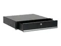 HPE Universal Locking Drawer - Lagerskuff til rack grafitt - 2U - for Rack 91XX; HPE 600, 800; Advanced Series Racks 42U 600; ProLiant ML110 G3; Rack