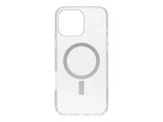 OtterBox Symmetry Series - Baksidedeksel for mobiltelefon MagSafe-samsvar - polykarbonat, termoplastisk elastomer (TPE) - stjernestøv 3.0 (klar) - for Apple iPhone 16 Pro Max