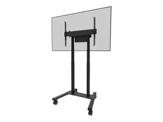 Neomounts FL55-875BL1 - Vogn - motorisert for LCD-skjerm - l&#229;sbar - st&#229;l - svart - skjermst&#248;rrelse: 55&quot;-100&quot;