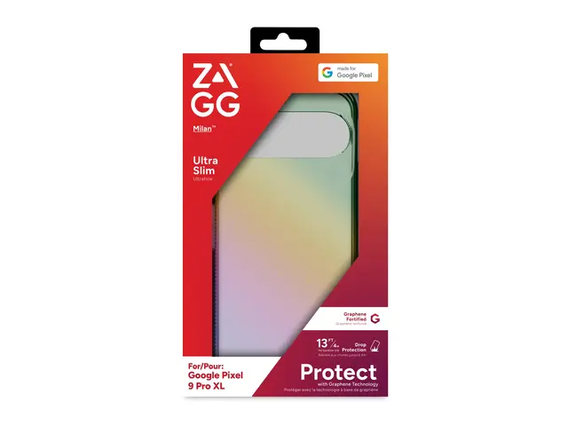 ZAGG Milan Snap - Baksidedeksel for mobiltelefon - MagSafe-samsvar...