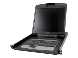 APC LCD Console - KVM-konsoll - 19" - kan monteres i rack 1280 x 1024 - VGA - svart - 1U - for P/N: SMTL2K2RM2UCL, SMTL2K2RM2UCLNC, SMTL3KRM2UCL, SMTL3KRM2UCLNC, SMX3KR2UNCX145