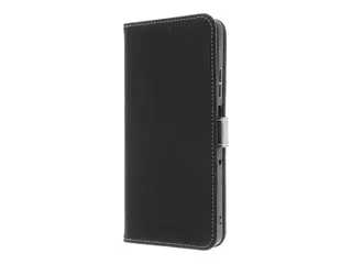 Insmat - Lommebok for mobiltelefon - ekte skinn, kartong+papir+aluminiumsfolie, polykarbonat for Motorola Moto G75