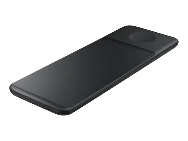 Samsung Wireless Charger Trio EP-P6300 - Trådløs ladepute + AC-str...