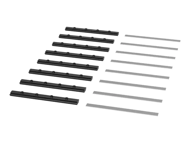 APC NetShelter - Rack-brakett svart (en pakke 8)