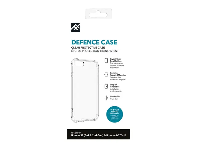 iFrogz Defence - Baksidedeksel for mobiltelefon blank Apple iPhone...