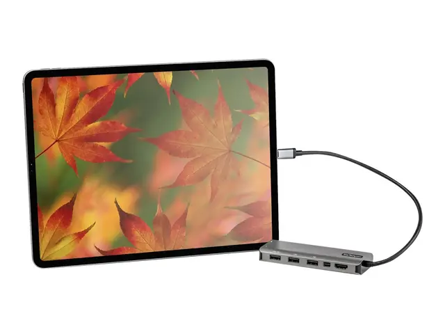 StarTech.com USB C Multiport Adapter, USB-C to HDMI or Mini Displa...
