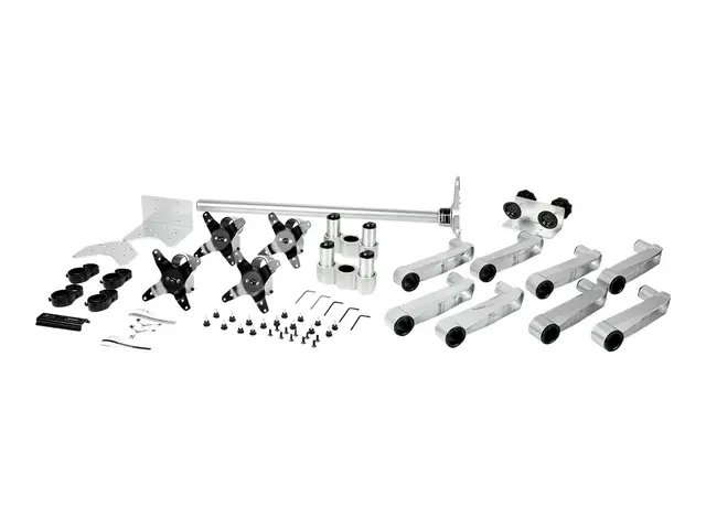 Startech Desk Mount Quad Monitor Arm, Premium Articulating VESA 4 ...