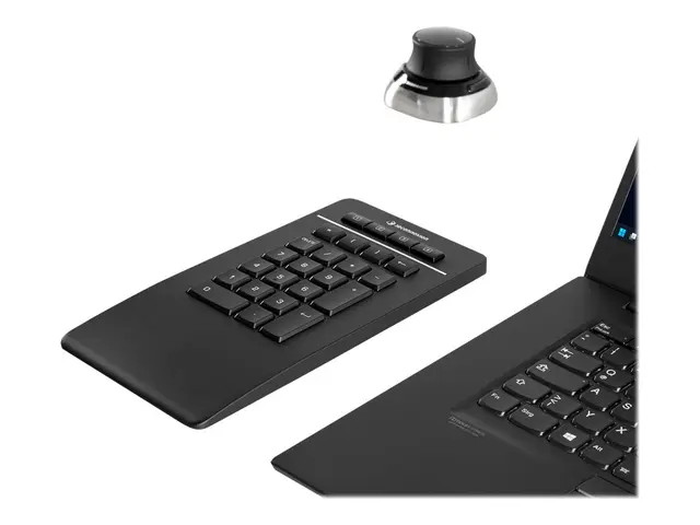 3Dconnexion Keyboard Numpad Pro - Tastegruppe trådløs USB, 2.4 GHz...