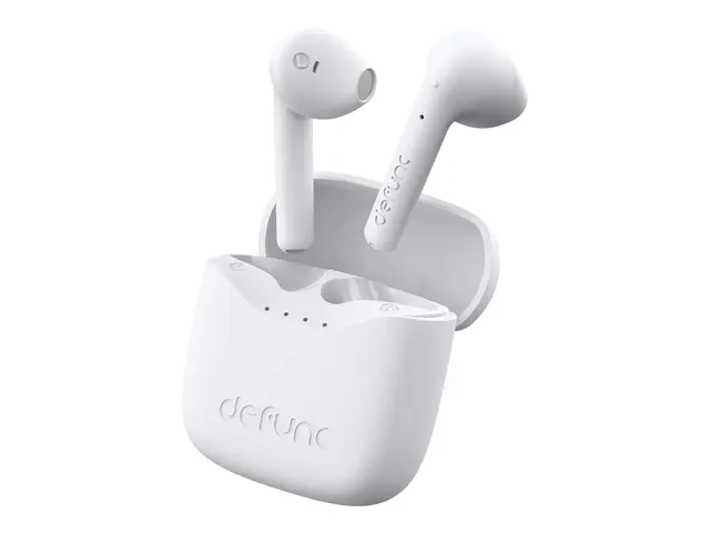 DeFunc True Lite - wireless-hodetelefoner i øret hvit