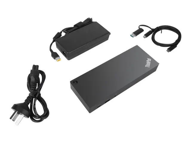 Lenovo ThinkPad Hybrid USB-C with USB-A Dock - dokkingstasjon 2 x ...