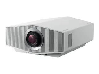 Sony VPL-XW6100ES - SXRD-projektor - 2700 lumen 2700 lumen (farge) - 3840 x 2160 - 16:9 - 4K - avansert skarpfokusert (ACF) linse - LAN - hvit