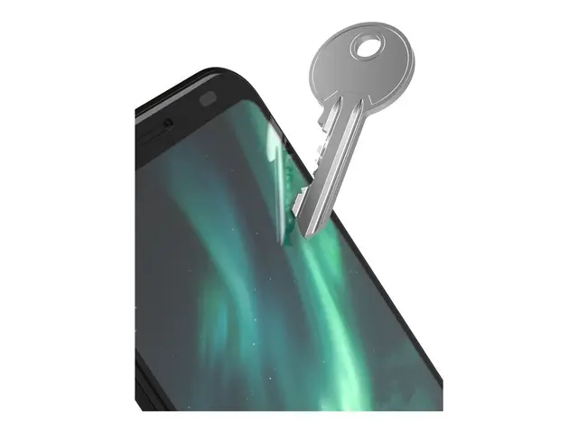 DORO - Skjermbeskyttelse for mobiltelefon glass rammefarge svart