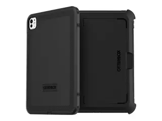 OtterBox Defender Series - Beskyttelsesboks baksidedeksel for nettbrett robust - polykarbonat, termoplastisk elastomer (TPE) - svart - 11&quot; - for Apple 11-inch iPad Pro (M4)
