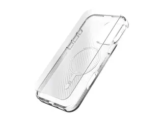 Zagg Luxe + Glass 360 - Baksidedeksel for mobiltelefon MagSafe-samsvar - grafen - blank - med skjermbeskytter - for Apple iPhone 16 Pro Max