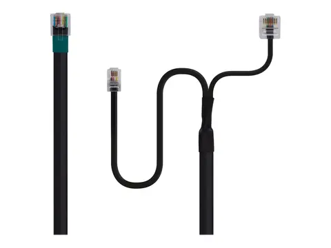 EPOS CEHS-SP 01 - Hodetelefonsplitter - RJ-45 hann til RJ-45, RJ-11 hann for IMPACT D 10; IMPACT DW Office USB, Office USB ML, Pro2; IMPACT SD PRO 1; IMPACT SDW 50XX