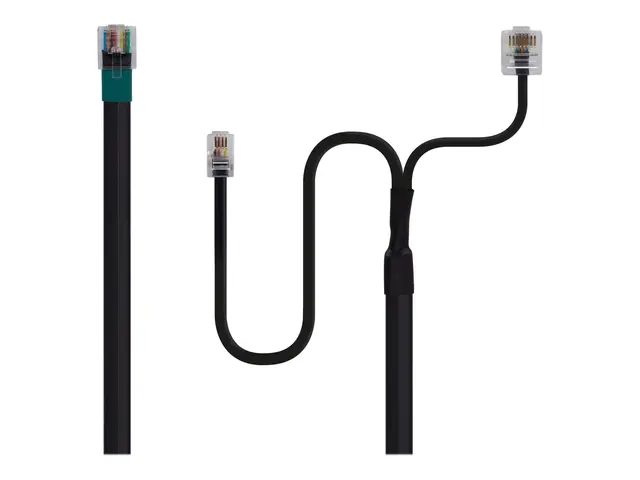 EPOS CEHS-SP 01 - Hodetelefonsplitter RJ-45 hann til RJ-45, RJ-11 ...