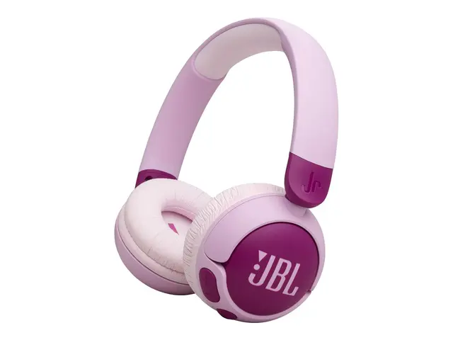 JBL Junior 320BT - Hodetelefoner med mikrofon on-ear - Bluetooth - trådløs - purpur 