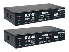 Eaton Tripp Lite Series KVM Extender with VGA and USB Connections, Up to 330 ft. Extender Kit - KVM-utvider - over CAT 5 - USB - opp til 100 m