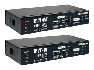 Eaton Tripp Lite Series KVM Extender with VGA and USB Connections, Up to 330 ft. Extender Kit - KVM-utvider - over CAT 5 - USB - opp til 100 m