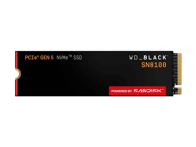 WD Black SN8100 - SSD 8 TB intern M.2 2280 PCI Express 5.0 x4 (NVM...