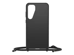 OtterBox React Series - Baksidedeksel for mobiltelefon halskjede - svart - for Samsung Galaxy S24+
