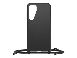 OtterBox React Series - Baksidedeksel for mobiltelefon halskjede - svart - for Samsung Galaxy S24+