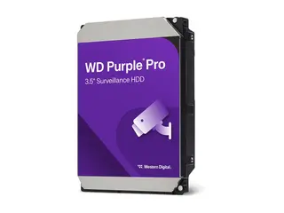 WD Purple Pro WD102PURP - Harddisk - 10 TB intern - 3.5" - SATA 6Gb/s - 7200 rpm - buffer: 512 MB