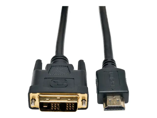 Eaton Tripp Lite Series HDMI to DVI Adapter Cable (HDMI DVI-D M/M)...