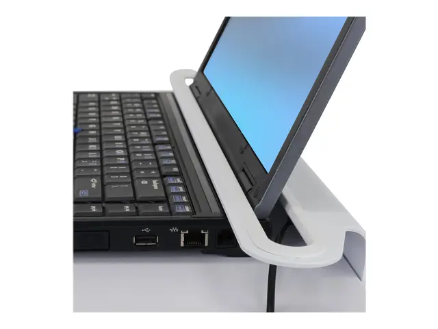 Ergotron - Monteringskomponent (brakett) - for notebook - hvit - v...