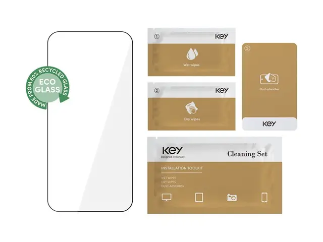 Key Eco - Skjermbeskyttelse for mobiltelefon anti-refleks 2.5D gla...