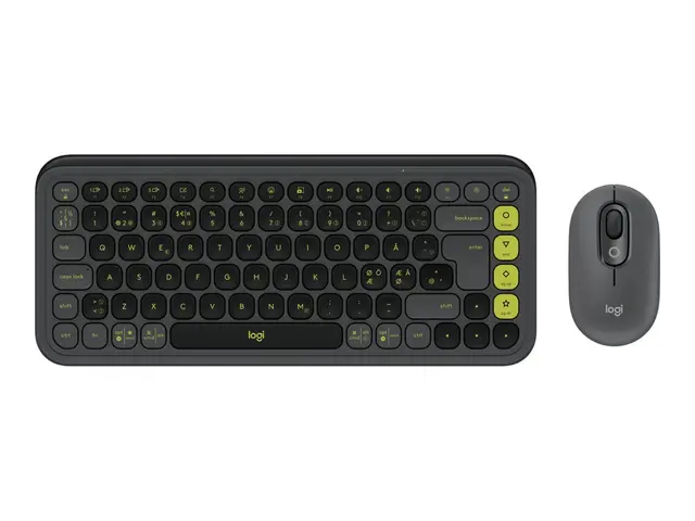 Logitech POP Icon Combo - Tastatur- og mussett trådløs Bluetooth L...