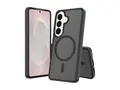 Screenor Icy - Baksidedeksel for mobiltelefon magnetisk - MagSafe-samsvar - termoplast-polyuretan (TPU), akryl - svart - for Samsung Galaxy S26
