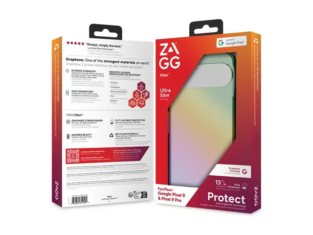 ZAGG Milan Snap - Baksidedeksel for mobiltelefon - MagSafe-samsvar...