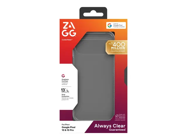 Zagg Crystal Palace - Baksidedeksel for mobiltelefon - grafen - bl...