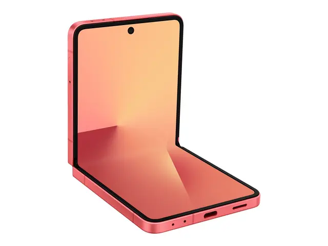 Samsung Galaxy Z Flip7 - Korallrød - 256 GB 