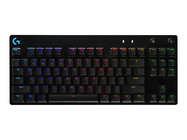 Logitech Pro - Tastatur bakgrunnsbelyst USB QWERTY Storbritannia t...