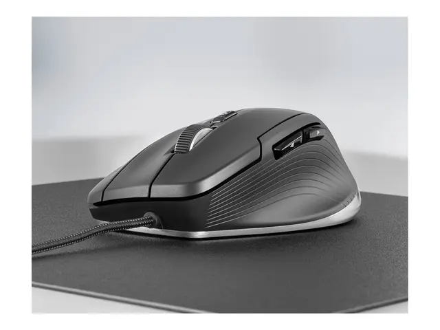 3Dconnexion CadMouse Compact - Mus - ergonomisk - høyrehendt - opt...