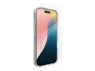 Zagg Luxe + Glass 360 - Baksidedeksel for mobiltelefon MagSafe-samsvar - grafen - blank - med skjermbeskytter - for Apple iPhone 16 Pro