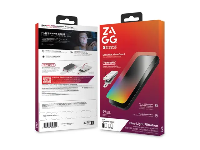 ZAGG InvisibleShield Glass Elite VisionGuard - Skjermbeskyttelse f...