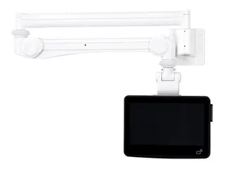 Neomounts FPMA-HAW300 - Brakett - full bevegelse for LCD-skjerm - medisinsk - hvit - skjermst&#248;rrelse: 10&quot;-24&quot; - veggmonterbar