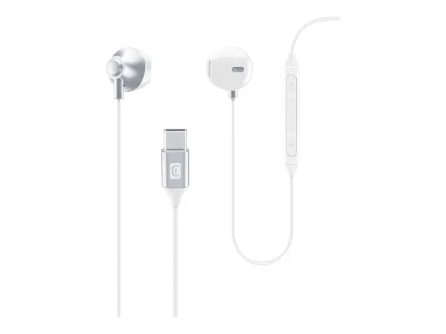 Cellular Line Orbit - Ørepropper med mikrofon i øret kablet USB-C ...