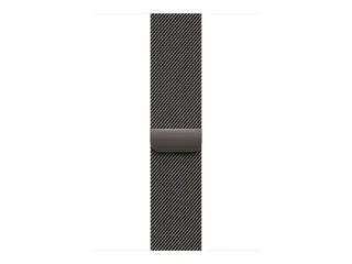 Apple - Sløyfe for smart armbåndsur - 46mm M/L-størrelse - skifergrå - for Watch Hermès Series 9, SE 3, Series 10, Series 11, Series 8, Series 9, Ultra 2, Ultra 3