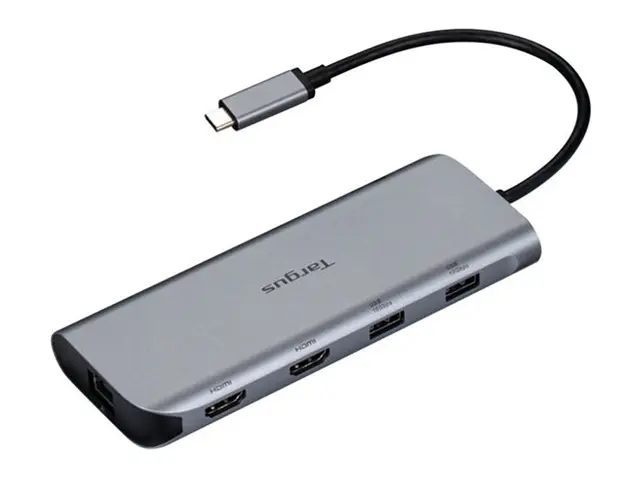 Targus - dokkingstasjon USB-C 2 x HDMI 1GbE