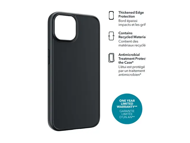 iFrogz Defence - Baksidedeksel for mobiltelefon svart Apple iPhone 14